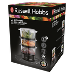 Russell Hobbs 26530-56 Kompaktowy parowar Matte Black