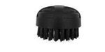 TORNADOR STEAM czołowa czarna szczotka poliesterowa Ø 65 mm 6017929 do myjki parowej TORNADOR STEAM