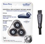 Ostrza do golarek Philips HQ3, HQ4, HQ5, HQ55,HQ56 + szczoteczka do czyszczenia gratis