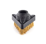 TORNADOR STEAM trójkątna szczotka z mosiądzu do myjki parowej 6017936